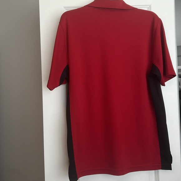 Men’s Red Athletic Polo - Picture 2 of 3